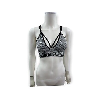 Pink Victoria Secret Women’s Size XS Cool And Comfy Gray Athletic Sport Bra • 16.99€