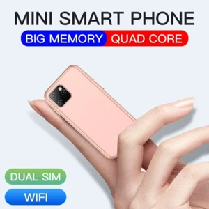 Mini Teléfono Celular Android 6.0 Delgado Lindo Smartphone Google Play Doble Sim Cuatro Núcleos - Imagen 1 de 10