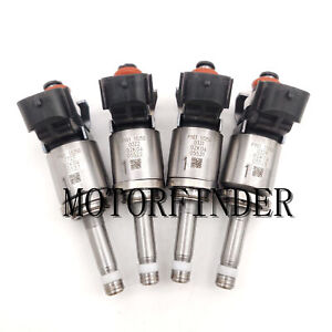 4 Pcs Fuel Injection Injector PY0113250 For 2014-2018 Mazda 3 6 CX-5 2.5L 
