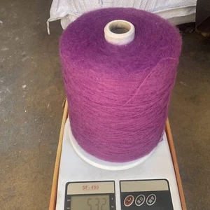Cono de hilo mohair de encaje (mezcla con 30% lana 70% acrílico) - Imagen 1 de 5