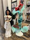 disney princess dolls lot Jasmine And Ariel