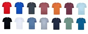 Camiseta para hombre Slazenger 100 % algodón lisa cuello redondo XS S M L XL XXL 3XL 4XL NUEVA CON ETIQUETAS - Imagen 1 de 25