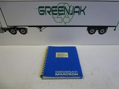 CINCINNATI MILACRON 5102438 MAXIM SERIES OPERATING MANUAL - USED - FREE SHIPPING - Image 1 of 4
