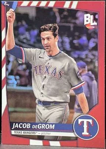 2023 Topps Big League #290 Jacob deGrom Texas Rangers - Imagen 1 de 2
