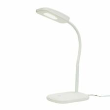 Habitat Silby LED 3 Settings 31cm Tall Soft Touch Desk Lamp - White 8361648