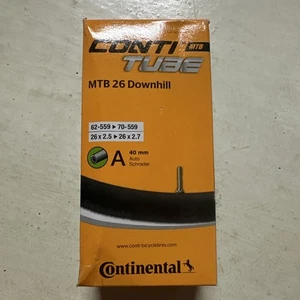 Continental Contitube 26 x 2.5-2.7 Downhill DH Mountain Bike Tire Inner Tube 26” - Picture 1 of 8