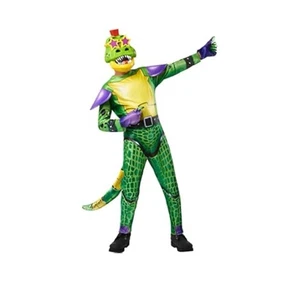 Five Nights Freddy's Unisex Montgomery Gator Halloween Costume Child’s Med 8-10 - Picture 1 of 2