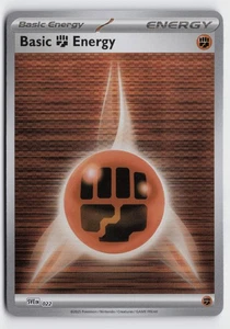 Pokemon Basic Fighting Energy - 022 Reverse Holo Common SVE: Scarlet & Violet En - Picture 1 of 2