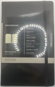Moleskine PRO Notebook, 5x8,25 240 Pagine, NUOVO - Foto 1 di 2