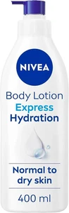 NIVEA Express Hydration Body Lotion 400ml, Fast Absorbing 72H for Dry Skin - Picture 1 of 7