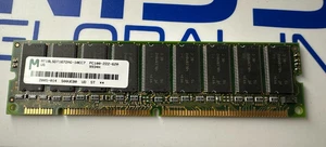 MT18LSDT1672AG-10EC7 Micron 128MB PC100 ECC Unbuffered SDRAM DIMM Memory RAM - Picture 1 of 2