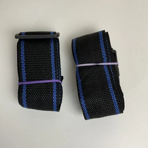 2 Adjustable Strong Extra Safety Travel Suitcase Luggage Baggage Straps Tie Belt - Picture 1 of 3