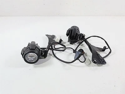 2017 BMW F800GS Adv K75 Daytime Running Light Set Fog Spot & Mounts 63178532147 - Image 1 of 4