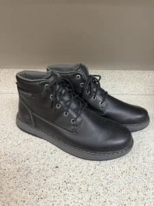 Men Hiking Boots PU Waterproof Lightweight Chukka Casual Mid Ankle Boots Size 12 - Picture 1 of 9