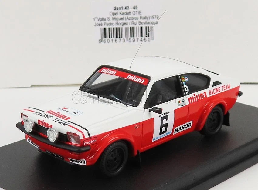 1/43 TROFEU - OPEL - KADETT GT/E N 6 WINNER RALLY AZORES VOLTA A TRFDSN045 - Immagine 1 di 1