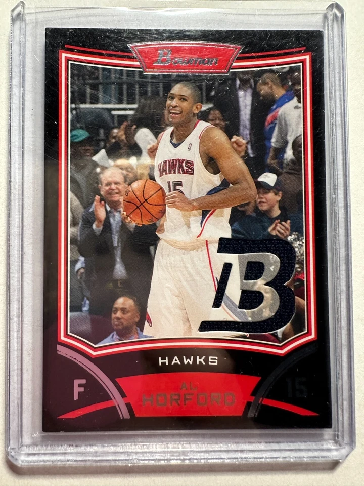 K58,213 - 2008-09 Bowman Relics #BRAH Al Horford Jersey - Image 1 of 1