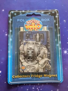 Imán de nevera Doctor Who Collectors Cybermen Revenge Tomb Earthshock 1997 nuevo en caja - Imagen 1 de 4