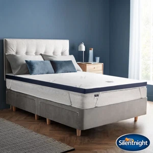 Silentnight Cool Touch 8cm Memory Foam Mattress Topper – Double Size - Picture 1 of 8