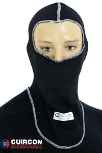 Cuircon 100% Nomex Hood Balaclava SFI 3.3 Head Socks Hood Balaclava Nomex - Picture 1 of 4