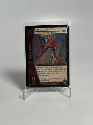 1st Edition #MSM-008 "Spider-Man" Holo Foil - 2004 Marvel VS System Card NM-MT - Image 1 of 4