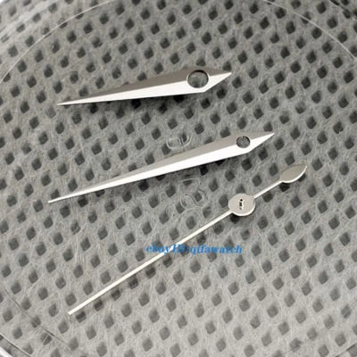 P715 Miyota 8205,8215,821A Mingzhu DG2813 3804 Kit Silver Watch Hands - Image 1 of 4