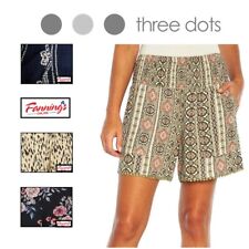 Three Dots Ladies' Printed Shorts 2022 Style | J61