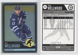 2012-13 O-Pee-Chee Black Rainbow Foil /100 Kyle Wellwood #215