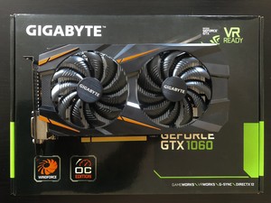 GIGABYTE GeForce GTX 1060 3GB GDDR5 Graphics Card (GVN1060WF2OC3GD)