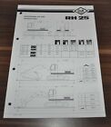 1989 O&K RH 25 Baggerbagger Technische Daten Broschüre Prospekt