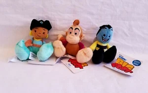 Disney Store Tiny Big Feet Aladdin Jasmin Abu Genie Bee Limited Release Lot 3 - Bild 1 von 7