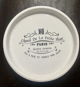 L’hotel De La Petite Fleur PARIS Jewelry Tray Soap Dish - Picture 1 of 5