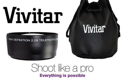 NUEVO TELEOBJETIVO PRO HD 2.2x para panasonic dmc-gx1k dmc-gx1 Foto 1 de 3