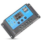 Solar Charge Controller Lcd Dual Usb Pwm Cell Panel Regulator With Load Auto Zz1