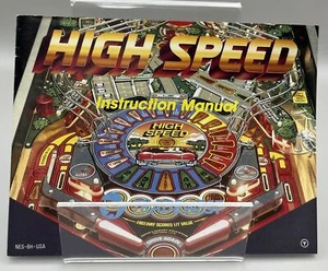 High Speed (Nintendo NES, 1991) Instruction Manual Only - Picture 1 of 2