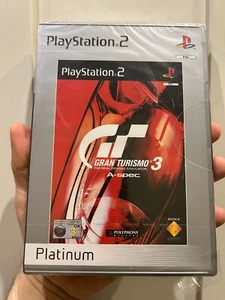 Gran Turismo 3 III A -Spec - PS2 Platinum - UK PAL (Factory Sealed) (PS2) - Picture 1 of 14