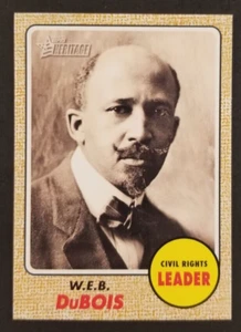 Web DuBois Civil Rights 2009 Topps Heritage Card #58 (NM) - Picture 1 of 2