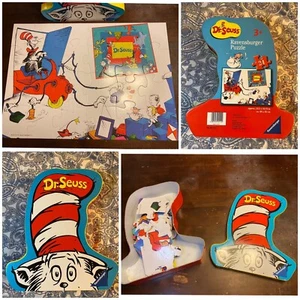 Dr. Seuss Ravensburger Puzzle 3+ 24 Piece Cat in The Hat Floor Puzzle - GREAT - Picture 1 of 17