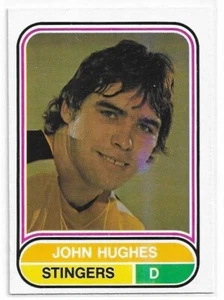JOHN HUGHES 1975-76 OPC WHA Hockey card #45 Cincinnati Stingers EX - Picture 1 of 1