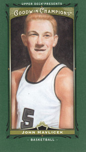 2013 Upper Deck Goodwin Champions Mini Green #23 John Havlicek