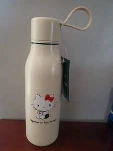 Starbucks x Hello Kitty 20oz Edelstahl Trinkflasche Tumbler Neu mit Etikett - Bild 1 von 3