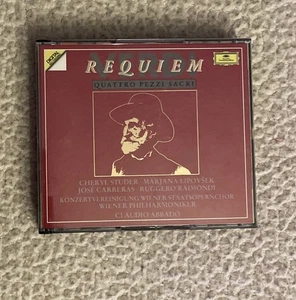 Verdi Requiem Quattro Pezzi Sacri 1993 Claudio Abbado Deutsche Grammophon 2 CDs - Picture 1 of 12