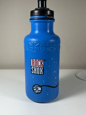 RARO De Colección Rock Shox SID Botella de Agua Azul Hecha en EE. UU. Mtb Ciclismo Bicicleta Exhibición  Foto 1 de 4