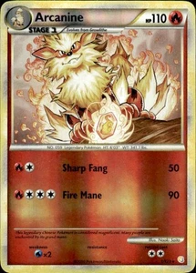 Pokémon Holograma Inverso Arcanino Corazón Oro SoulSilver 1/123 Casi Como Nuevo Casi Nuevo - Imagen 1 de 2