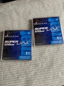 IMATION SUPER DISK 120MB X2 DATA NEW - Afbeelding 1 van 2