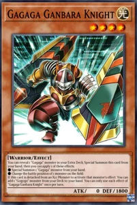Gagaga Ganbara Knight DUAD-EN002 - Super Rare - 1st Edition - PREORDER 7/4 - Bild 1 von 1