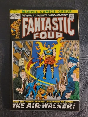 Bronze Age Marvel Comic Fantastic Four Key Issue 120 High Grade 1st Air-Walker - Image 1 of 4