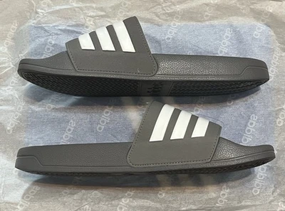 Мужские сандалии для душа Adidas Adilette размер США 12,0 B42212 серые - Изображение 1 из 4