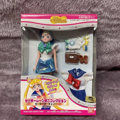 BANDAI Sailor Moon Figure Mini Collection Sailor Mercury Doll W/BOX F/S FEDEX - Image 1 of 4