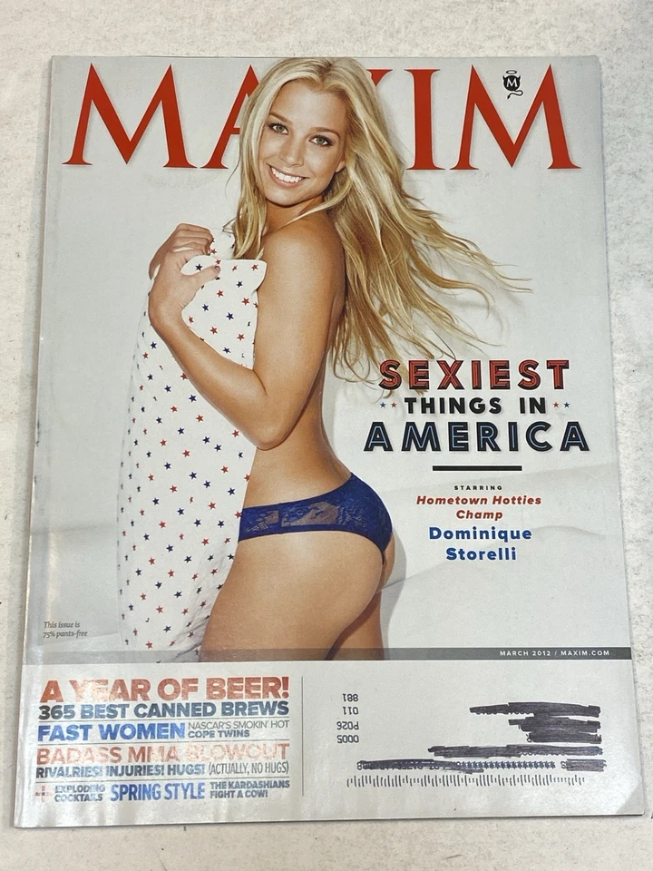 Maxim Magazine March3 2012 Dominique Storelli MMM Kardashians Hometown Hotties - Image 1 of 1