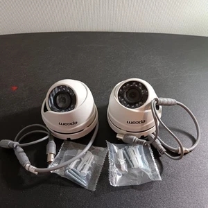 Pair Of New open Box Epcom Model CM-DP2L-B-V3 Eyeball Security Cameras - Picture 1 of 7